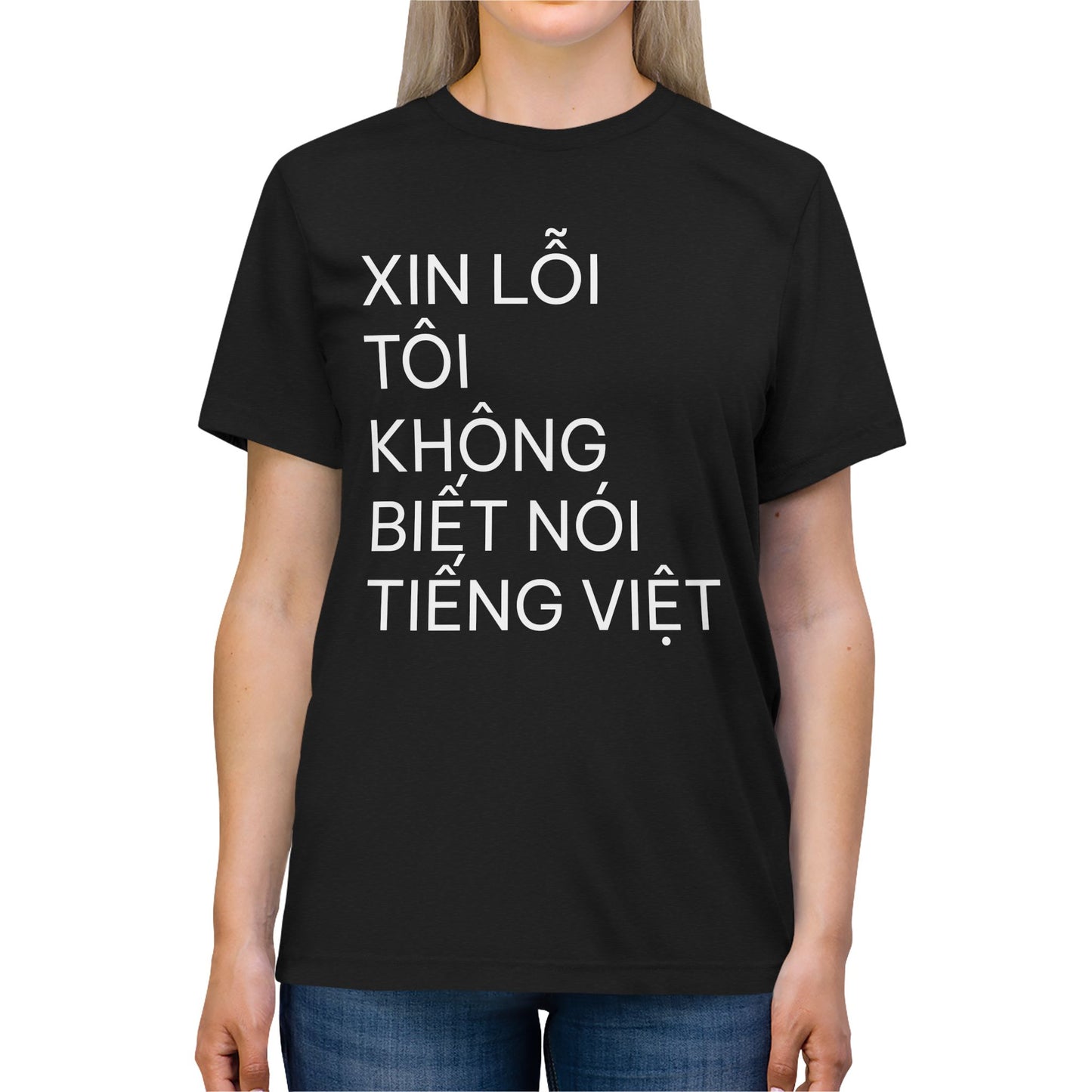 No Speaking Vietnamese Tee - Unisex Triblend
