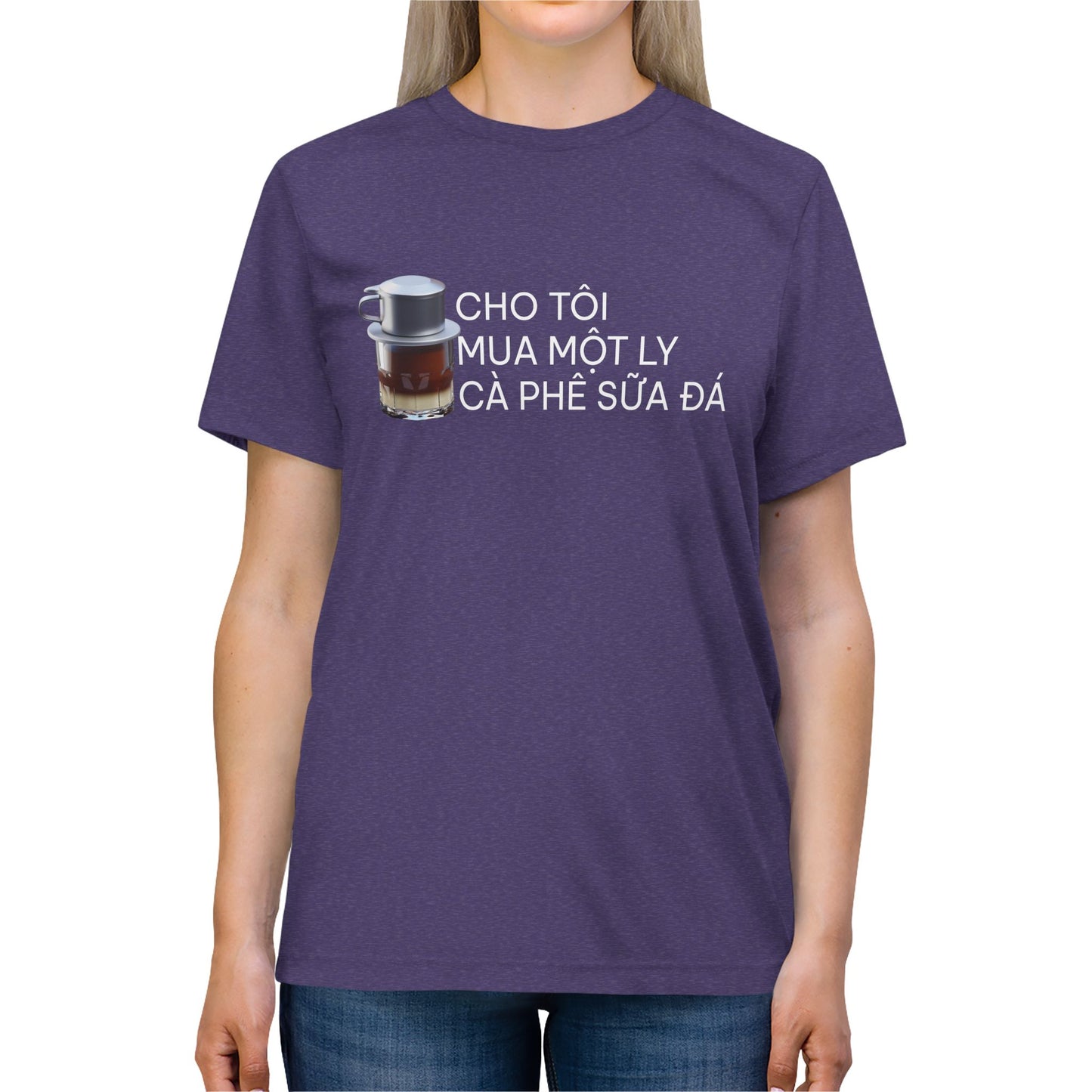 Unisex Triblend Tee - Order Vietnamese Coffee