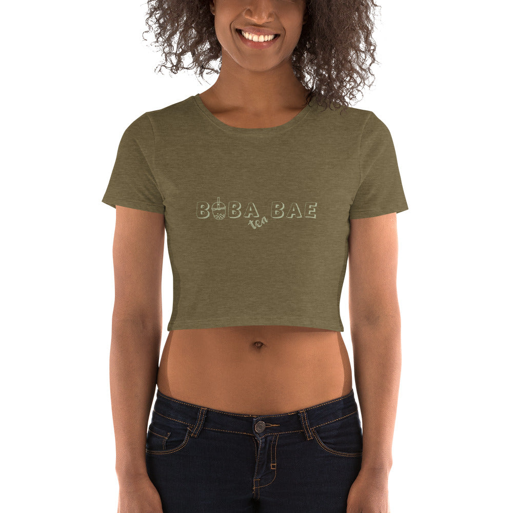 Boba Bae Crop Tee