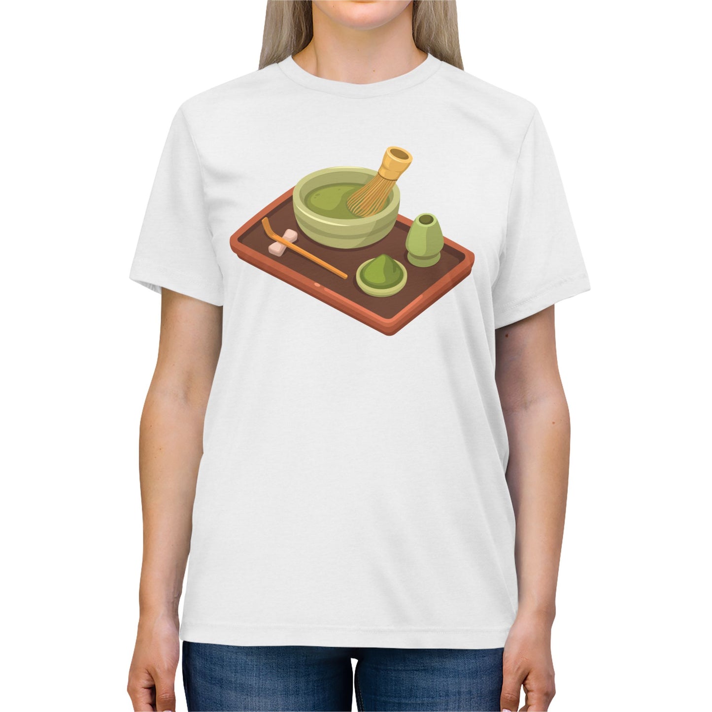 Green Tea Lover's Unisex Tee | Cute Matcha T-Shirt, Gift for Tea Enthusiasts, Casual Wear, Greenery Vibe, Perfect for Friends or Family